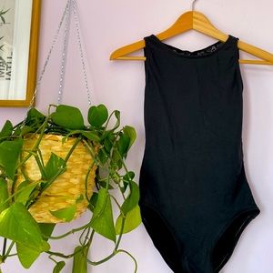 Black leotard